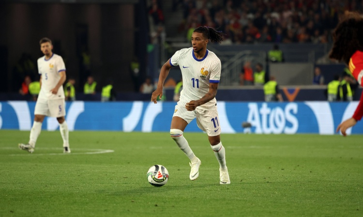 奥利塞打进个人职业生涯第50球，3球领跑2025法国队射手榜