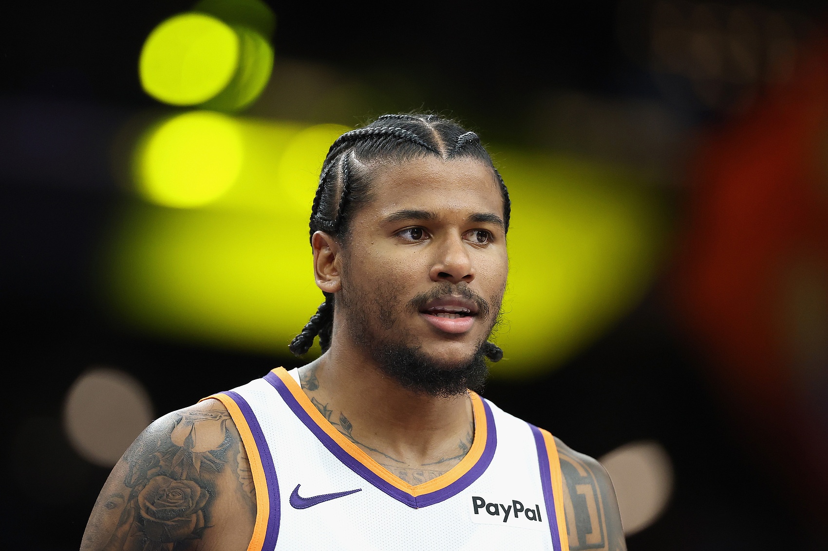 开云数字工具-望无大碍！杰伦·格林次节腿筋受伤退赛 全场3中1拿到4分1板1助